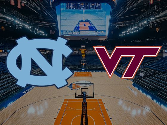 North Carolina Tar Heels at Virginia Tech Hokies Basketball